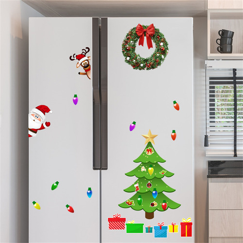 Adhesivo Magnético Navideño Para Puerta De Garaje, Revista P