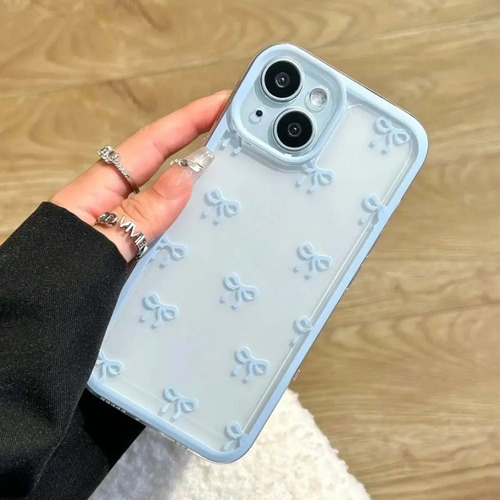 Hjq Funda Transparente Resistente Y Portátil For iPhone - Diseño De Cinta