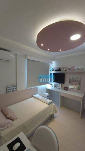 Cobertura À Venda, 165 M² Por R$ 1.170.000,00 - Ponta Da Praia - Santos/sp - Co0215