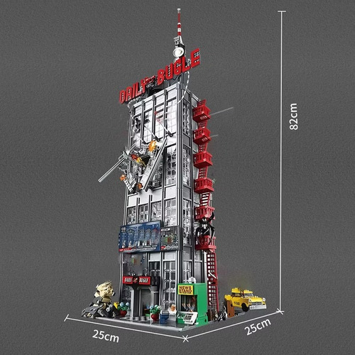 Daily Bugle - Set De Bloques Armables - Spiderman R-plica 3772 Spiderman