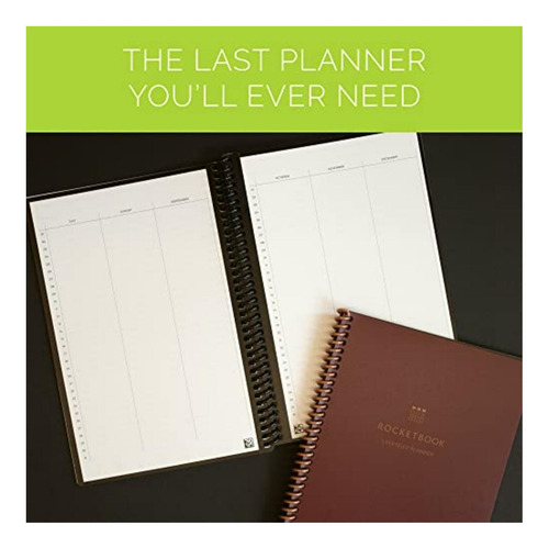 Rocketbook Agenda Diaria Reutilizable Agenda Diaria,