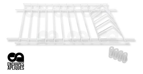 Imagen 5 de 6 de Locero Escurridor Platos Organizador 50 Cm (iva Inc.)