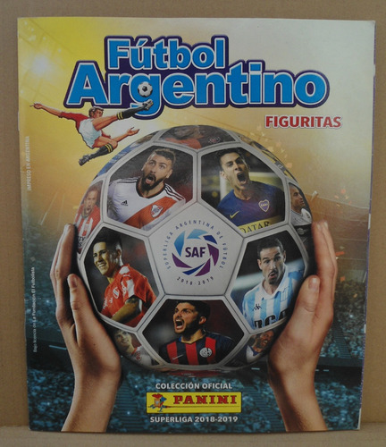 Album Futbol Argentino Superliga 2018 2019 Le Falta Una Figu