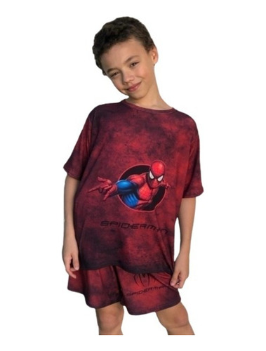 Spiderman - Pijama Verano Niños 