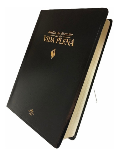 Biblia De Estudio Vida Plena Rvr 1960, Imitacion Piel