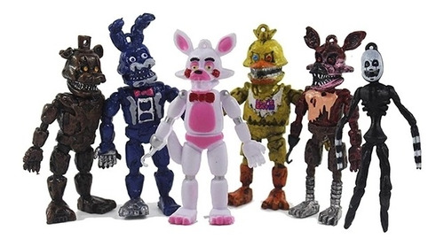 14-17 Cm Cinco Noches En Fnaf 6 Juguetes Flexibles De Freddy