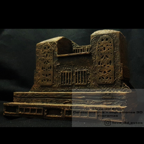 Trono Darkseid. Diorama Para Figura Dc En Escala 1:10