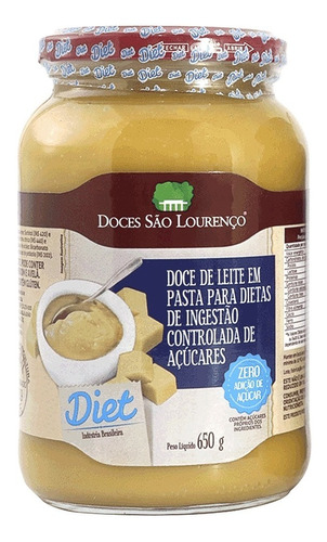 Doce De Leite Diet 650g - Direto Do Sul De Minas