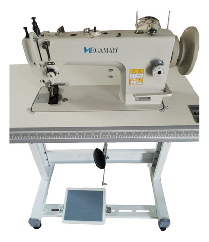 Maquina De Coser Recta Con Arrastre Para Materiales Gruesos 