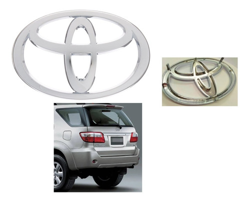 Emblema De Compuerta Toyota Fortuner 2006/17 