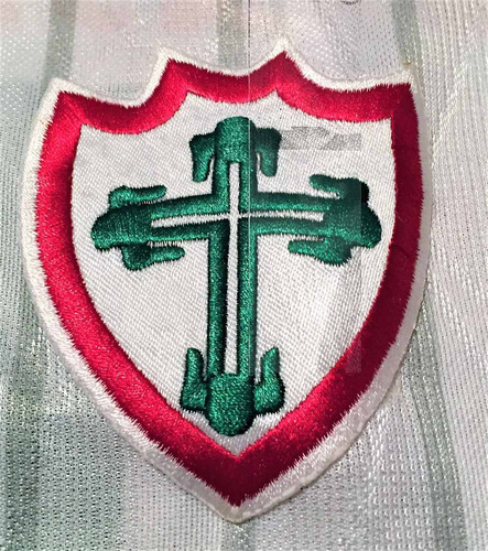 Camisa Portuguesa 1998 Usada Jogo #18 Rhummel Branca