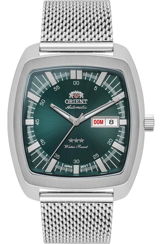 Relógio Orient Masculino Automático Prateado 4,1 Cm