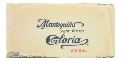 Mantequilla Sin Sal Gloria 5 Kg