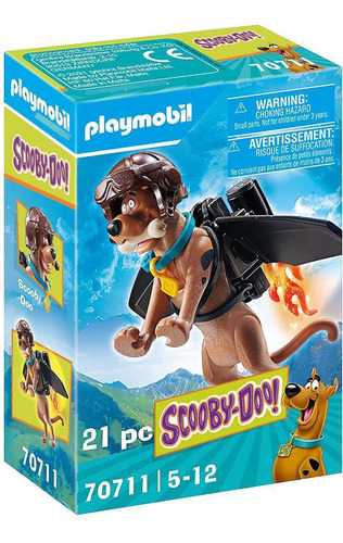 Playmobil - Scooby-doo! Figura De Piloto Coleccionable