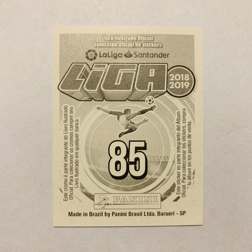 Figurita Luka Modric Real Madrid Laliga 2019 Panini Original
