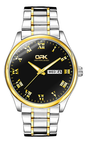 Reloj Opk, Gran Oferta, Calendario Dual, Resistente Al