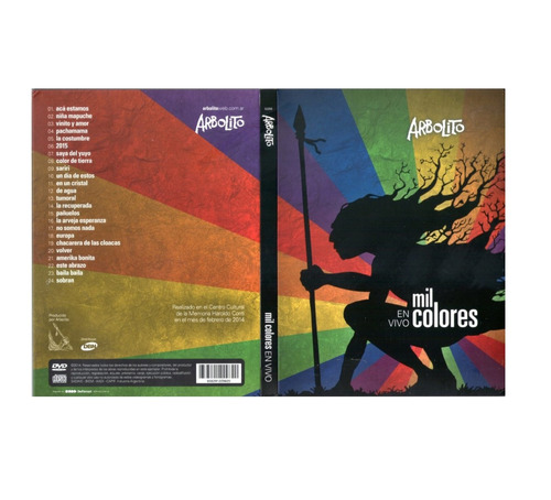 Imagen 1 de 1 de Arbolito - Mil Colores En Vivo (cd+dvd) - D