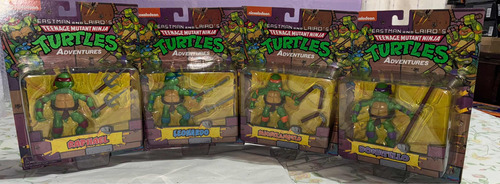 Playmates Teenage Mutant Ninja Turtles Adventures Leo Raph