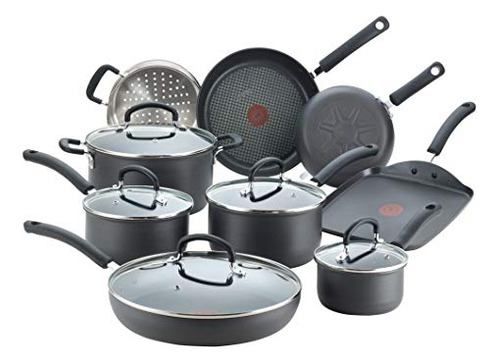 T-fal E765sefa Ultimate Hard Anodized Nonstick 14 Weri6