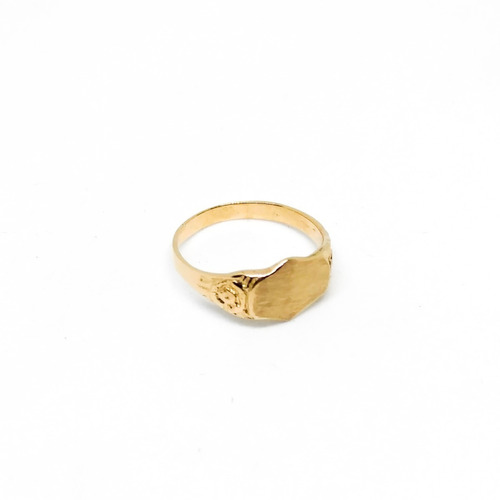 Anillo Bebé Oro 18k Liso Para Grabar 1,4gr  