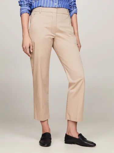 Pantalon beige tommy hilfiger sale