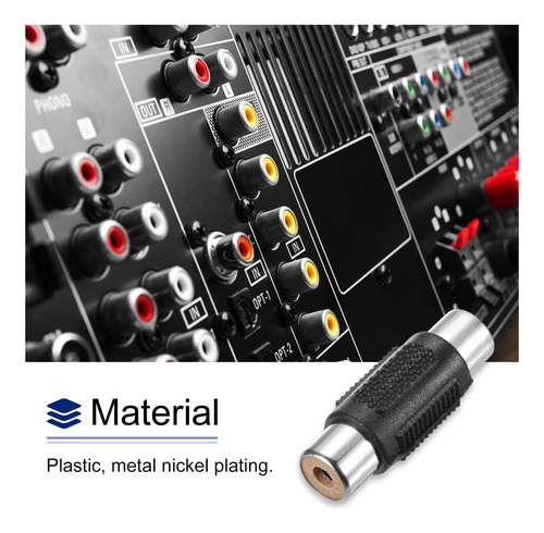 Conector De Cable Rca A Meccanixity, Rca A