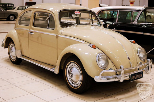 Vw Fusca 1200 - 1964 64 - Original - Impecável - Placa Preta