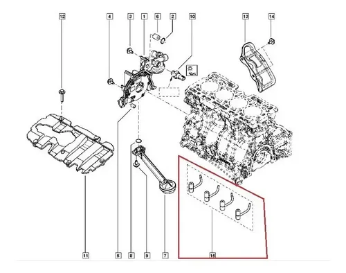 Jet Cooler Kit Original Renault Sandero 1.0 16v D4d (jogo) | Frete