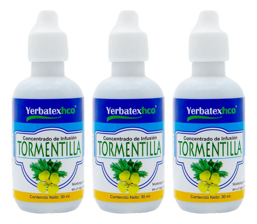 3 Té De Tormentilla En Gotas 30ml