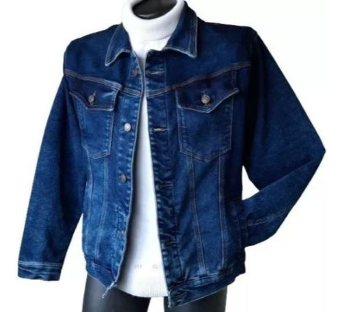 Espectacular Chaqueta Jean  Para Hombre  Tipo Exportacion