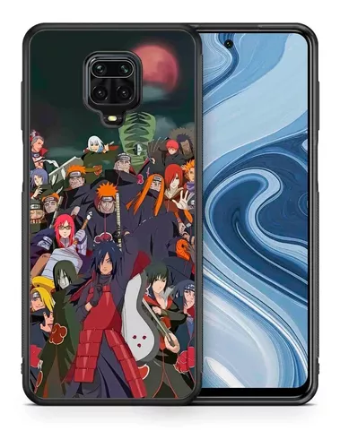 Funda Xiaomi Redmi Note 10 Pro Akatsuki Naruto Tpu Uso Rudo