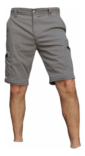Pantalon Hombre Trekking Bermuda Elastizado Verano Moda Runnig Montaña Slim Bolsillo Quilmes Oferta