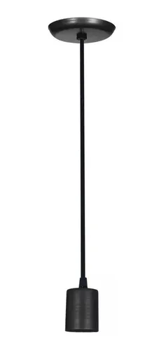 comprar Lampara Colgante Portalamparas Negro E27