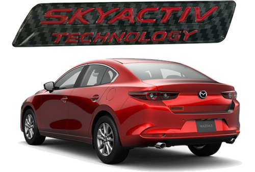 Emblema Logo Skyactive Technology Mazda 3 2 6 Cx5 Cx3 Cx9