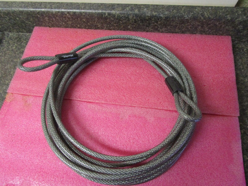 New! Master Lock 30ft Braided Steel Looped End Cable Coa Mmf