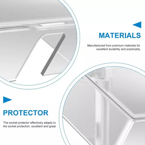 Protector De Enchufe Para Interruptor De Lluvia Para Exterio
