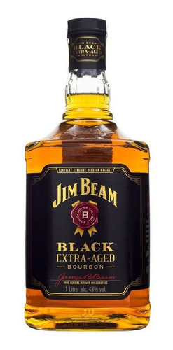 Whisky Bourbon Jim Beam Black 1l