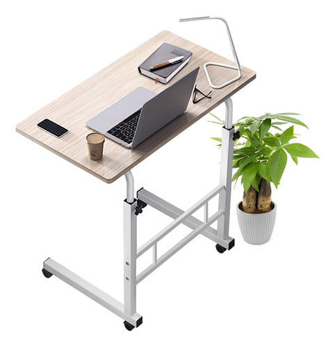 Escritorio Portatil Laptop Mesa Ajustable Con Ruedas