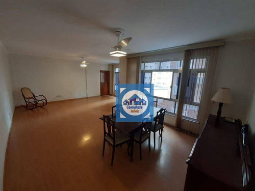 Imagem 4 de 30 de Apartamento Com 3 Dormitórios À Venda, 220 M² Por R$ 750.000,00 - José Menino - Santos/sp - Ap2077