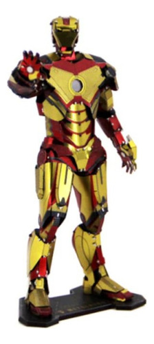 Rompecabezas Metálico 3d Metal Model - Armadura De Iron Man