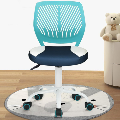 Silla De Computadora Pequeña Sin Brazos Niños Y Adole...