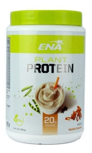 Plant Protein Vainilla Caramel Ena X 375 G Apto Veganos