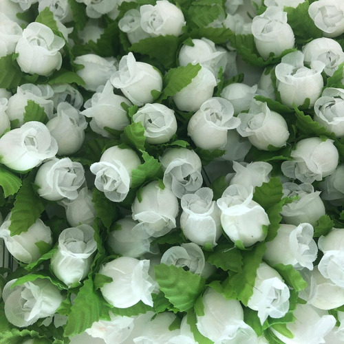 720 Mini Rosas Flores Rosinhas Artificiais Cetim 5 Pacote | Parcelamento  sem juros