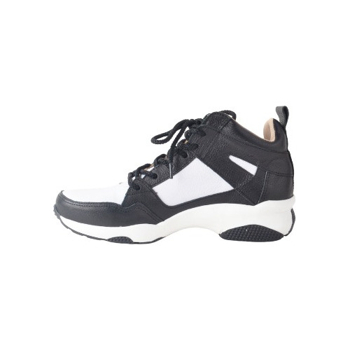 Imagen 5 de 10 de Zapatillas Urbanas Mujer Cuero Cordones - Hera - Ferraro
