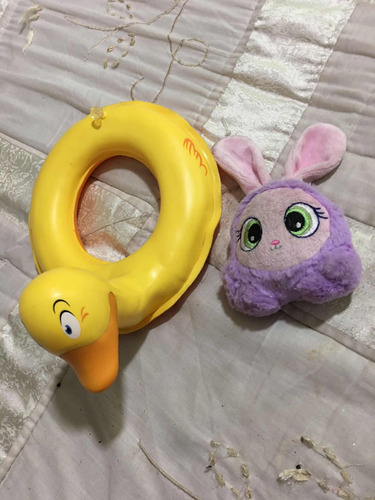 Distroller Neonato Más Accesorio Color Morado Flotador Pato (Usado)