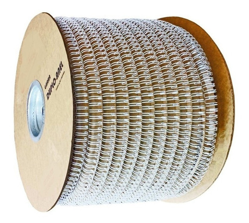 Bobina Espiral Garra Duplo Anel Wire-o 2x1 Diam 1'' 200 Fls