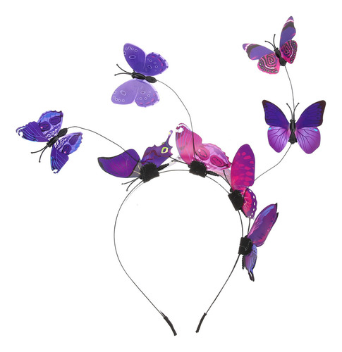 Diadema Con Diseño De Mariposa, Aro For El Pelo, Fiesta De
