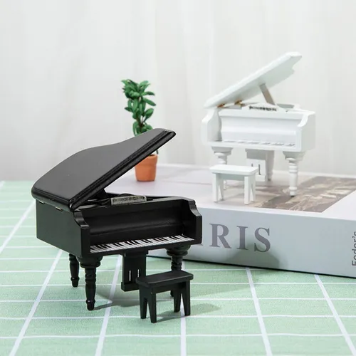 Modelo De Escena De Instrumentos Musicales De Doll Piano Woo