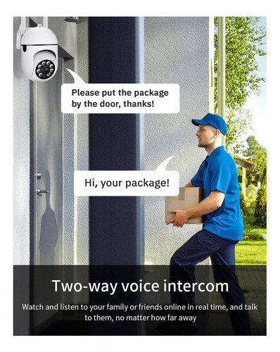 Ooo Câmeras De Segurança Externas, Câmeras Wi-fi De 2,4 Ghz