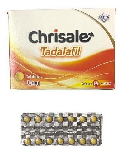 5 Tadalafil 5mg Caja Con 14 Tabletas Cu